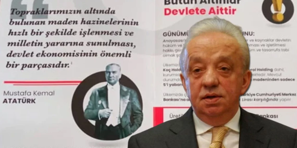 Mustafa Kemal’li broşürle propaganda: Cengiz Holding siyanürlü madende ısrarcı